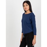 BASIC Feel Good Blouse-RV-BZ-4691.00X-navy blue | Shoptok.si