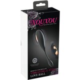 XouXou radijsko voden, električni vibrator (črn) | Shoptok.si
