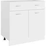 The Living Store Spodnja omarica s predalom bela 80x46x81,5 cm - Omarica S Predali, (21432046) Cene