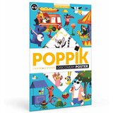 Poppik edukativni poster s nalepnicama otkrića smešne životinje 4-8 | Eponuda.com
