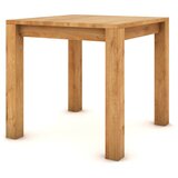  Hrastov stol 80 x 80 cm, prirodan, svilenkasto polumat | shoptok.hr