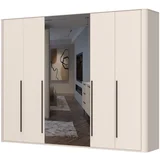 ormar rondo P6R-2OG/RO, 288x225x56cm, bež
