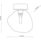 Brilagi Plafonsko svetlo VULCANO 1xG9/8W/230V crna/dimljeno-crna | Eponuda.com