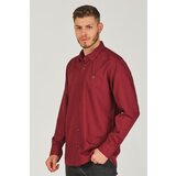 Dewberry G725 MEN'S SHIRT-DARK BURGUNDY | Shoptok.si