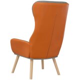  Stolica za opuštanje od tkanine i PVC-a tamnosiva | shoptok.hr