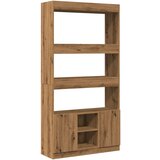 Maison Chic Visoka omara - Komoda - Predalnik artisan hrast 92x33x180 cm inženirski les, (21719611) Cene