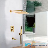  Luksuzni podometni tuš sustav s tri izlaza|Tuš sustav EYN PT34451<span> - </span>Glava 40 cm i ventil s montažnom kutijom | shoptok.hr
