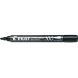Pilot marker permanent 100 okrugli vrh crni 351109 Cene