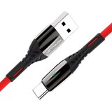  USB Kabl KONFULON S93 Type-C 1M 2.4A, Crvena | Eponuda.com