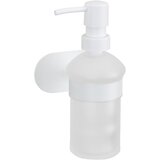 Wenko Bel steklen dozirnik za milo z namestitvijo brez vrtanja 200 ml Orea – | Shoptok.si