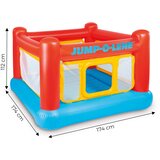 Intex trampolin na napuhavanje 174 x 174 x 122 cm | shoptok.hr