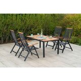 Gardenson Vrtna Garnitura Tilos, 5-Delno, Masivno, Vklj.blazine | Shoptok.si