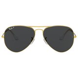 Ray-ban Aviator RB3025 919648 Polarized M (58) Zlata/Siva cene