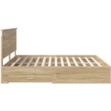  Okvir za krevet s uzglavljem Sonoma hrast 200 x 200 cm | shoptok.hr