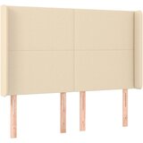  Krevet box spring s madracem LED krem 140x190 cm od tkanine | shoptok.hr