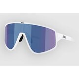 BLIZ Active Eyewear A004 Matte White Soncna ocala grey w blue mirror | Shoptok.si