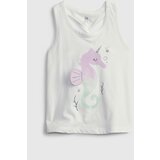 GAP Children's Top Twist-Back Interactive Graphic Tank - Girls | Shoptok.si