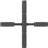  Noge blagovaonskog stola u obliku pauka antracit 85x85x(72-73) cm čelik | shoptok.hr