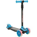 Cool Wheels Trotinet Twist Scooter svetleći sa 3 točka do 40kg plavi | Eponuda.com