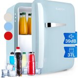 Klarstein Audrey, mini hladilnik, energetski razred E, zamrzovalni predal, LED | Shoptok.si