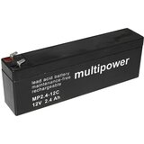 Multipower PB-12-2\,4-4\,8 MP2\,4-12C svinčeni akumulator 12 V 2.4 Ah svinčevo-koprenast (Š x V x G) 178 x 66 x 34.5 mm ploščati vtič 4\,8 mm obstojnostni cikel\, brez vzdrževanja\, nizko sa, (20439203) Cene