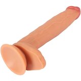 Realistixxx Real Giant - ekstra velik dildo z modi (naraven) | Shoptok.si