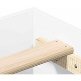  Okvir za krevet bijeli 200 x 200 cm od konstruiranog drva | shoptok.hr