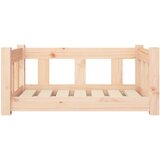 Krevet za pse 65,5 x 50,5 x 28 cm od masivne borovine | Eponuda.ba