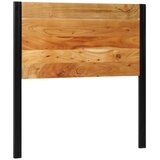  Uzglavlje 100 cm Puno drvo bagrem i željezo | shoptok.hr