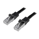 StarTech.com N6SPAT50CMBK kabel za umrežavanje Crno 0,5 m Cat6 SF/UTP (S-FTP) | shoptok.hr