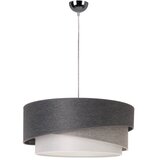  Duolla - Luster na sajli KOBO 1xE27/15W/230V, prečnik 45 cm, antracit/siva/bela | Eponuda.com