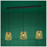 Eglo 390153 - viseći luster montezuelo na sajli, 3xE27/40W/230V, bambus Cene