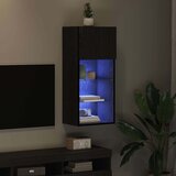 TV ormar za montažu na zid Zidne Crni hrast 40,5 x 30 x 90 cm | Eponuda.com