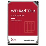 Western Digital HDD NAS WD Red Plus 8TB CMR, 3.5'', 256MB, 5640 RPM, SATA, TBW: 180 cene