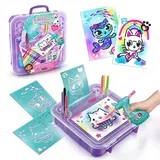 Gabi Punčka Hiša: Airbrush barvni set v torbici