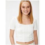 Koton Blouse - White - Slim fit | shoptok.hr