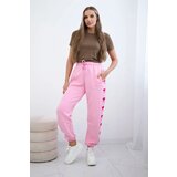 Kesi Cotton pants Amour pink | Shoptok.si