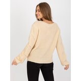Och Bella Sweater-TW-SW-BI-9030.08-beige | Shoptok.si