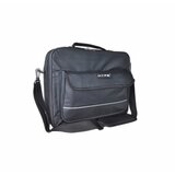 Torba za laptop hype sa dve spoljne pregrade (džepa), bezbednosnim unutrašnjim kaišem za fiksiranje laptopa i podesivim ramenim kaišem (do 15" veličina ekrana), crna | ePonuda.com