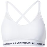 Under Armour Crossback Low Sport Bra White cene