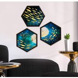 Wallity uramljena slika 6GEN1613488, 35x35 cm, 3 dela | ePonuda.com