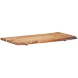 Stolna ploča od masivnog bagremovog drva 118 x (50-60) x 3,8 cm | shoptok.hr