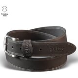 PRINC LEATHER Muški kaiš 201, Kožni, Sivi | Eponuda.com