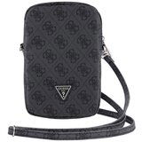 Guess 4G torbica za telefon z zadrgo in trikotnim logotipom, ?rna, (21749305) | Shoptok.si