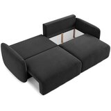 Makamii Crna sklopiva/s prostorom za odlaganje sofa 238 cm Kalena – | shoptok.hr