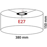  led podna lampa tunja 1xE27/20W/230V, prečnik 38 cm, crna/braon | Eponuda.com