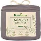 Bambaw rjuha iz bambusa 150 x 200 cm - dark grey Cene