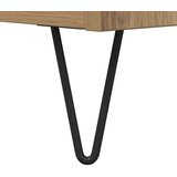 vidaXL Kreveta hrast artisan 35 x 40 x 70 cm Konstruirano drvo | shoptok.hr