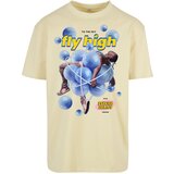 Mister Tee Psychadelic Oversize T-shirt soft yellow | Shoptok.si