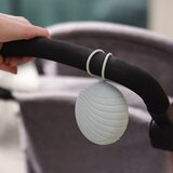 BabyOno Silikonska škatlica za dudo z zadrgo, roza | Shoptok.si